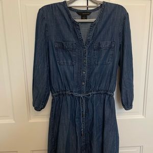Calvin Klein Jean Dress. Size Large.